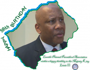 LPPA wishes a Happy Birthday to his Majesty King Letsie III